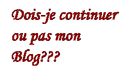 que dois-je faire??
